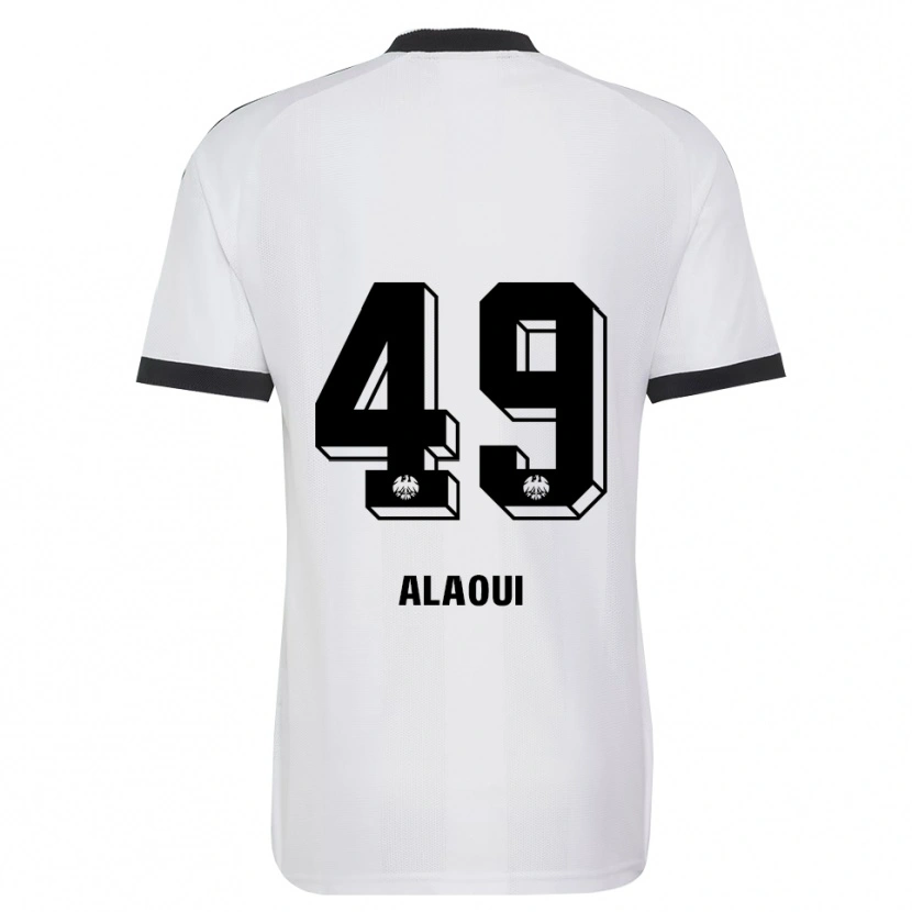 Danxen Män Anas Alaoui #49 Svart Vit Bortatröja Matchtröjor 2026/27 Tröjor T-Tröja