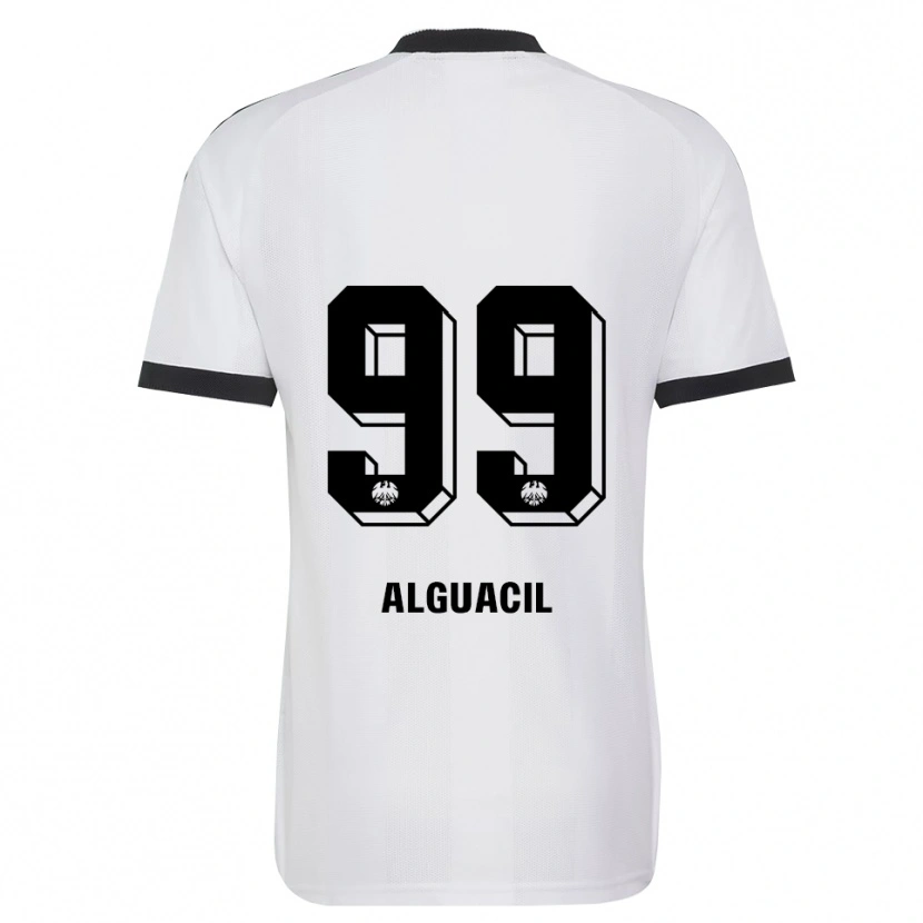 Danxen Män Ainhoa Alguacil #99 Svart Vit Bortatröja Matchtröjor 2026/27 Tröjor T-Tröja