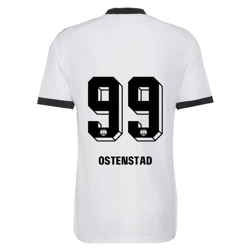 Danxen Män Marthine Østenstad #99 Svart Vit Bortatröja Matchtröjor 2026/27 Tröjor T-Tröja