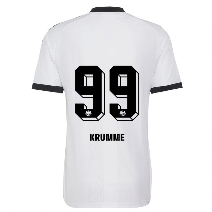 Danxen Män Janne Krumme #99 Svart Vit Bortatröja Matchtröjor 2026/27 Tröjor T-Tröja