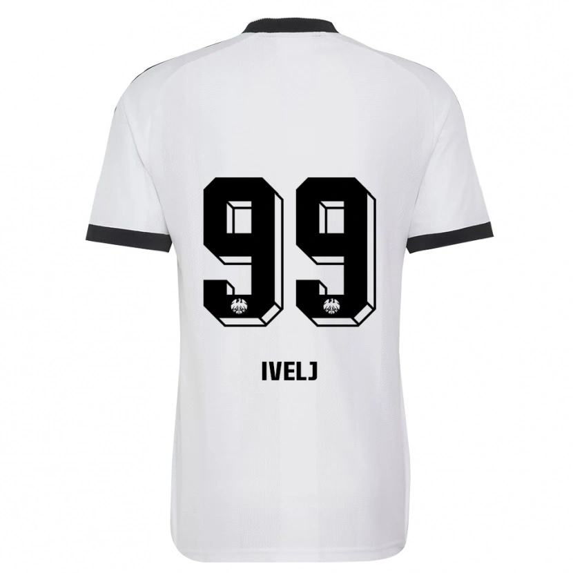 Danxen Män Noemi Ivelj #99 Svart Vit Bortatröja Matchtröjor 2026/27 Tröjor T-Tröja
