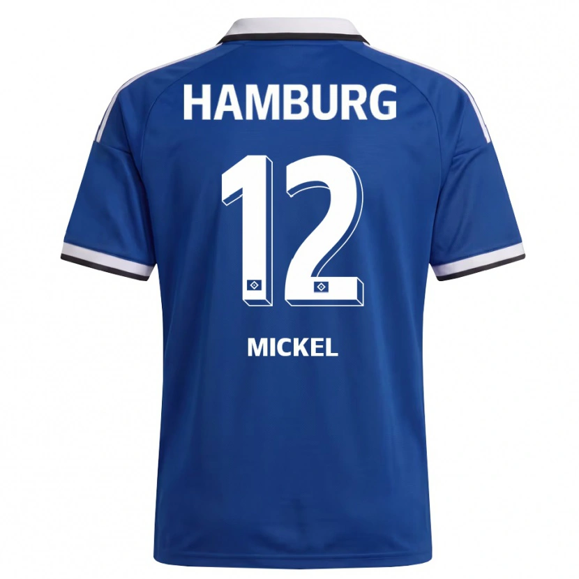 Danxen Män Tom Mickel #12 Vit Blå Bortatröja Matchtröjor 2026/27 Tröjor T-Tröja