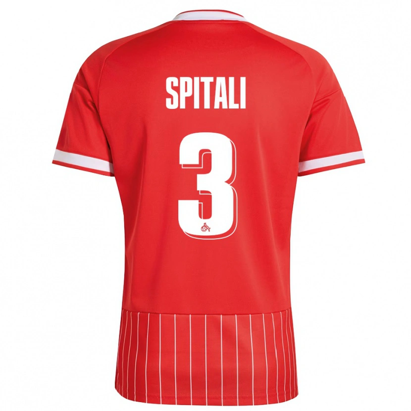 Danxen Män San-Luca Spitali #3 Röd Vit Grön Bortatröja Matchtröjor 2026/27 Tröjor T-Tröja