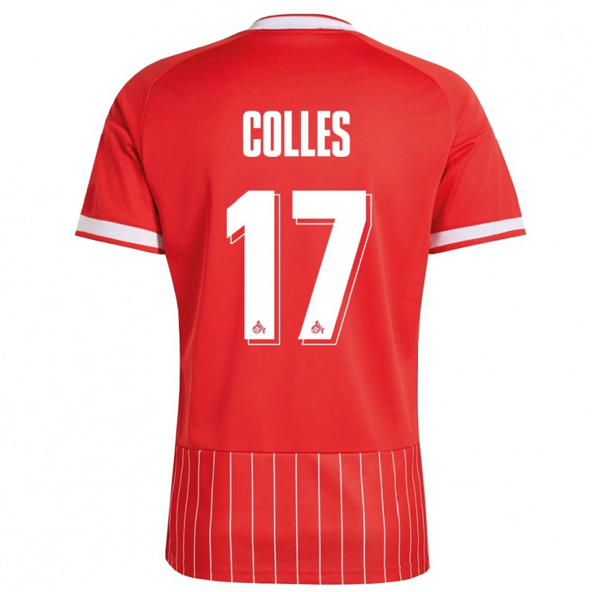 Danxen Män Jan Colles #17 Röd Vit Grön Bortatröja Matchtröjor 2026/27 Tröjor T-Tröja