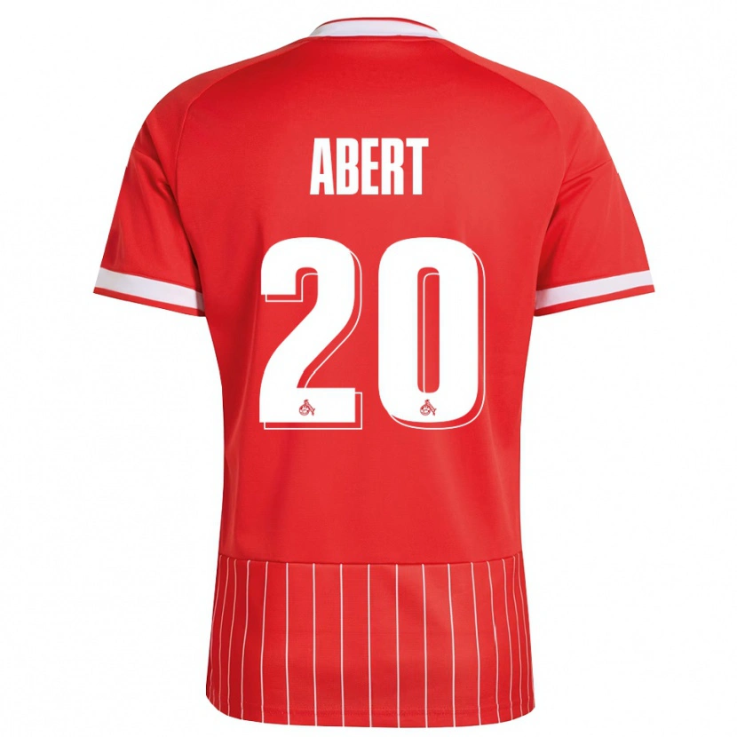 Danxen Män Niklas Abert #20 Röd Vit Grön Bortatröja Matchtröjor 2026/27 Tröjor T-Tröja