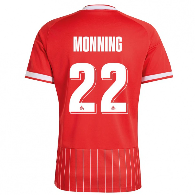 Danxen Män Marlon Monning #22 Röd Vit Grön Bortatröja Matchtröjor 2026/27 Tröjor T-Tröja