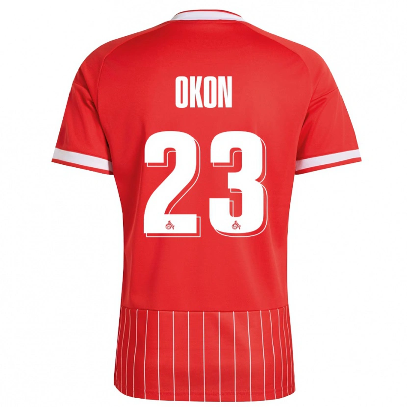 Danxen Män Paul Okon-Engstler #23 Röd Vit Grön Bortatröja Matchtröjor 2026/27 Tröjor T-Tröja
