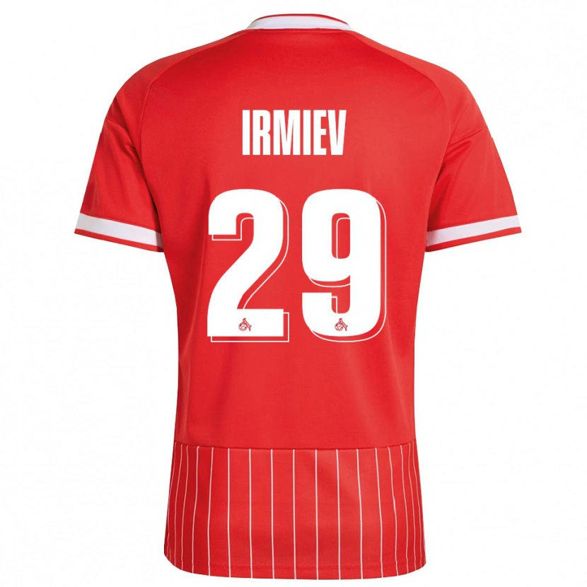 Danxen Män Kristiyan Irmiev #29 Röd Vit Grön Bortatröja Matchtröjor 2026/27 Tröjor T-Tröja