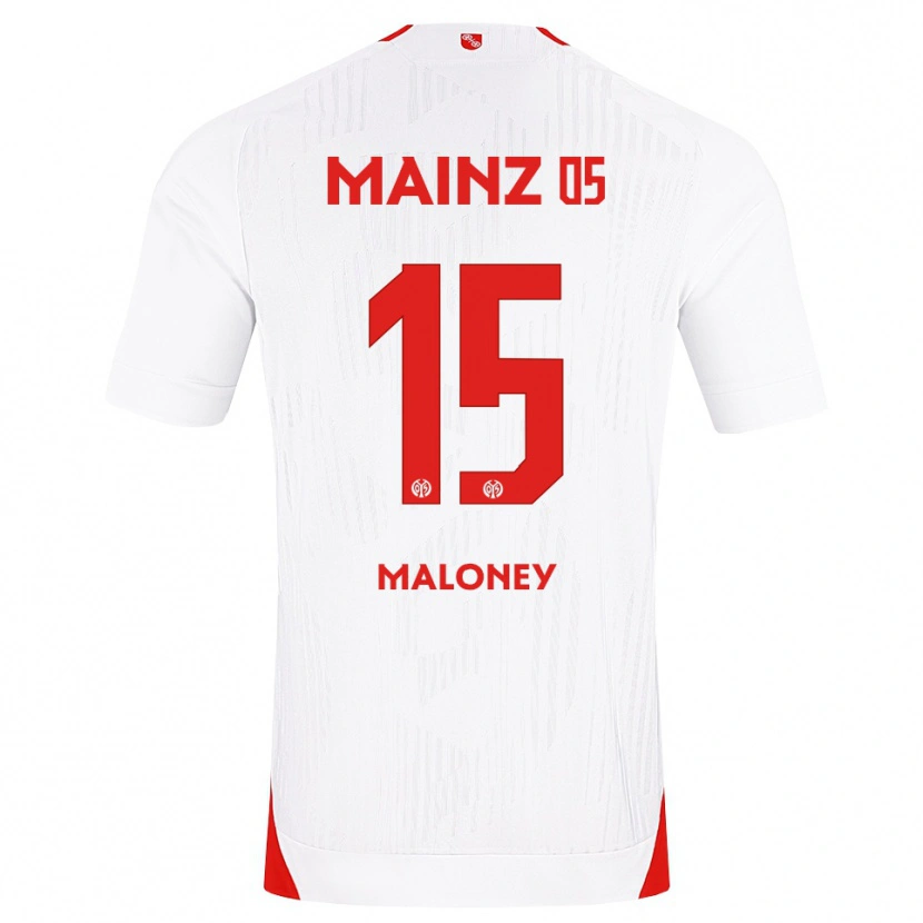 Danxen Män Lennard Maloney #15 Vit Röd Gul Bortatröja Matchtröjor 2026/27 Tröjor T-Tröja