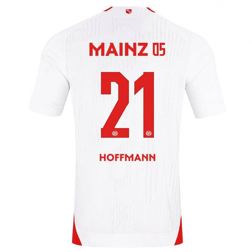 Danxen Män Leon Hoffmann #21 Vit Röd Gul Bortatröja Matchtröjor 2026/27 Tröjor T-Tröja