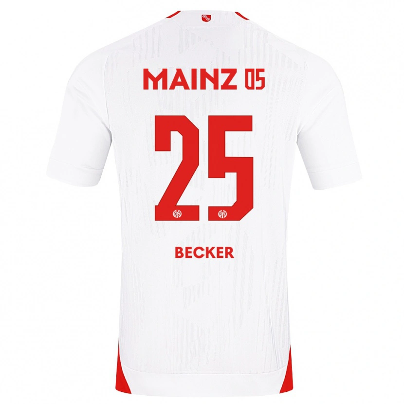 Danxen Män Kathrin Becker #25 Vit Röd Gul Bortatröja Matchtröjor 2026/27 Tröjor T-Tröja