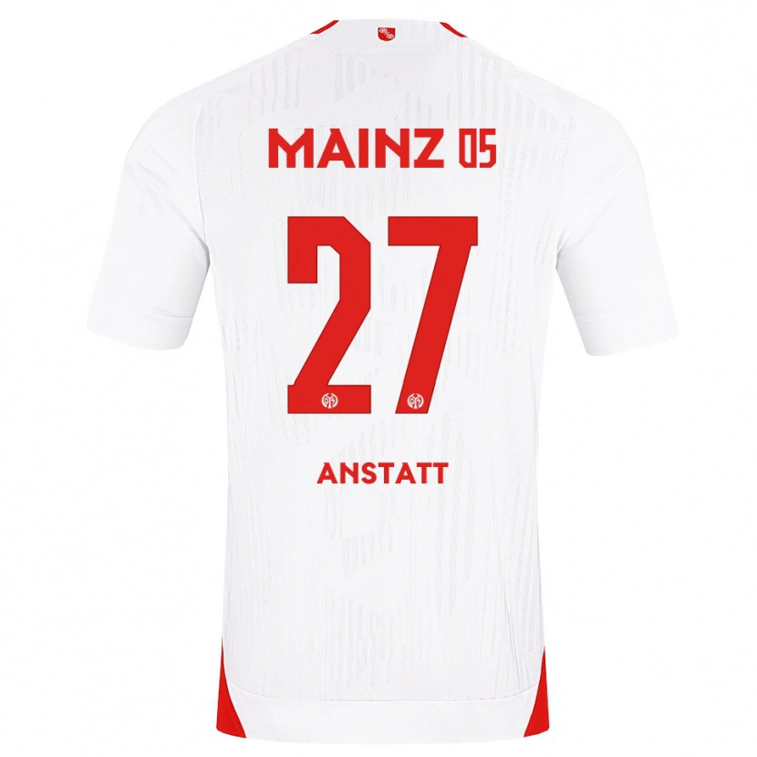 Danxen Män Nadine Anstatt #27 Vit Röd Gul Bortatröja Matchtröjor 2026/27 Tröjor T-Tröja