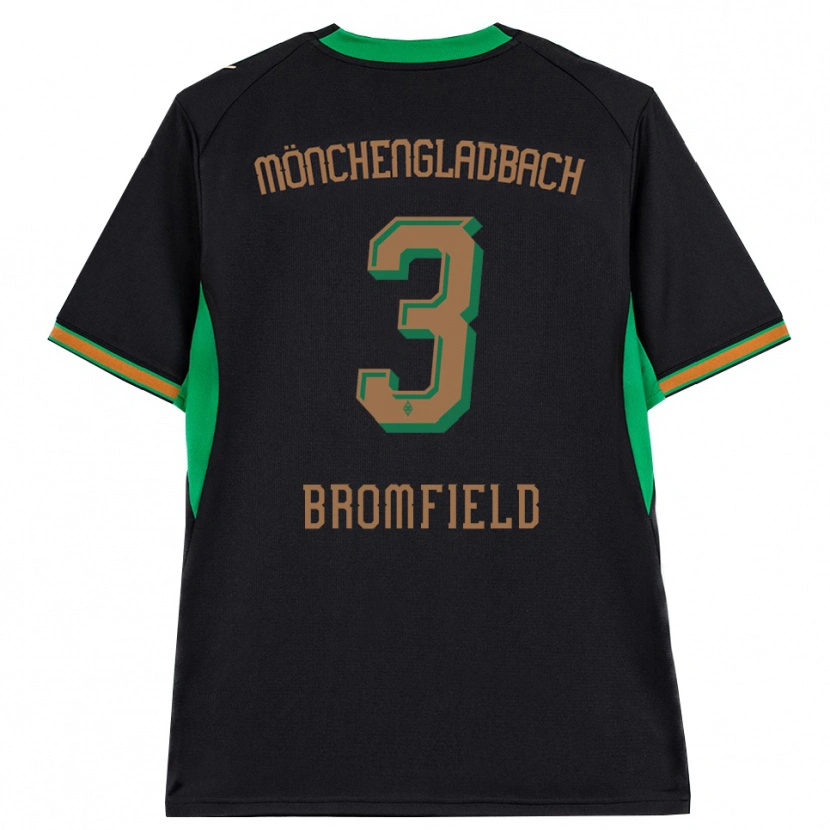 Danxen Män Rio Bromfield #3 Svart Orange Grön Brun Bortatröja Matchtröjor 2026/27 Tröjor T-Tröja
