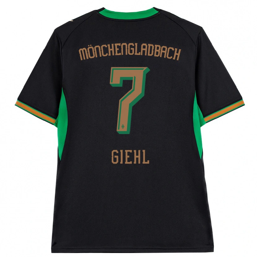 Danxen Män Madita Giehl #7 Svart Orange Grön Brun Bortatröja Matchtröjor 2026/27 Tröjor T-Tröja