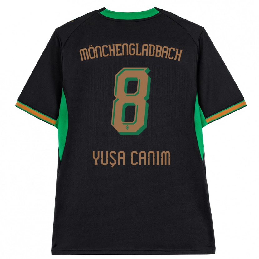 Danxen Män Salih Yuşa Canım #8 Svart Orange Grön Brun Bortatröja Matchtröjor 2026/27 Tröjor T-Tröja