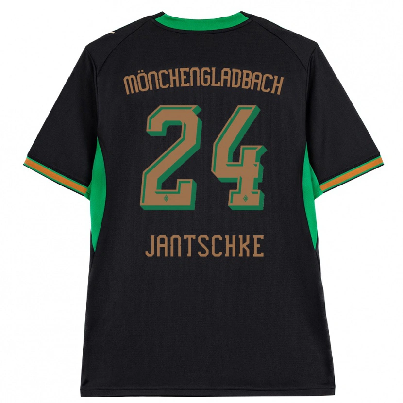 Danxen Män Tony Jantschke #24 Svart Orange Grön Brun Bortatröja Matchtröjor 2026/27 Tröjor T-Tröja
