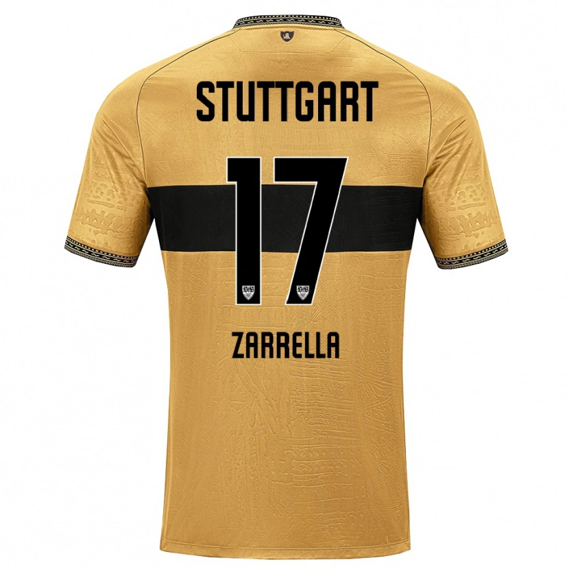Danxen Män Gabriel Zarrella #17 Brun Svart Vit Bortatröja Matchtröjor 2026/27 Tröjor T-Tröja