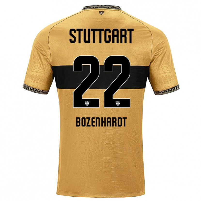 Danxen Män Laura Bozenhardt #22 Brun Svart Vit Bortatröja Matchtröjor 2026/27 Tröjor T-Tröja