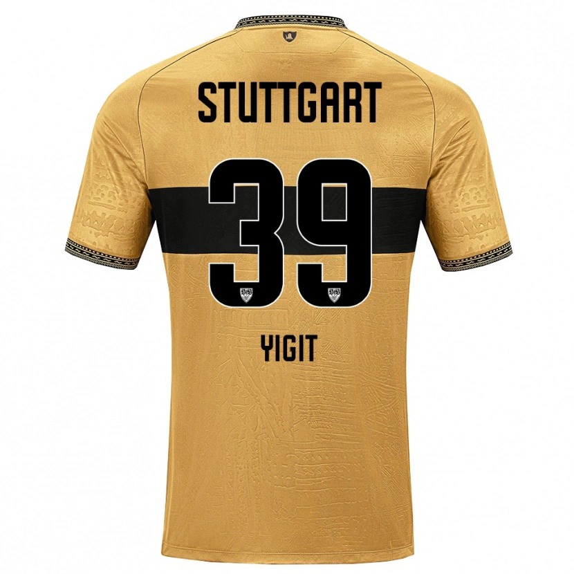 Danxen Män Ertugrul Yigit #39 Brun Svart Vit Bortatröja Matchtröjor 2026/27 Tröjor T-Tröja
