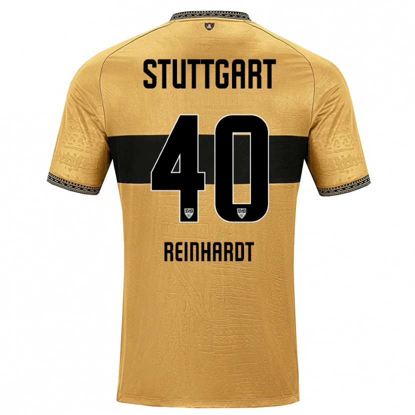Danxen Män Peter Reinhardt #40 Brun Svart Vit Bortatröja Matchtröjor 2026/27 Tröjor T-Tröja
