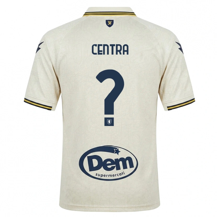 Danxen Män Francesco Centra #0 Oldlace Gul Svart Bortatröja Matchtröjor 2026/27 Tröjor T-Tröja