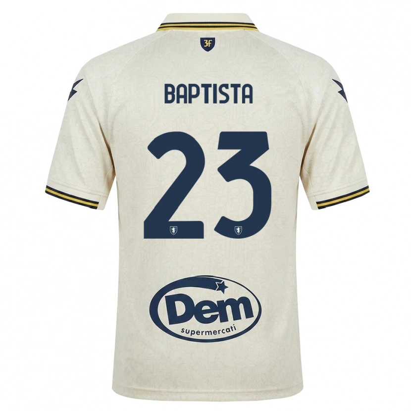 Danxen Män Viktor Baptista #23 Oldlace Gul Svart Bortatröja Matchtröjor 2026/27 Tröjor T-Tröja