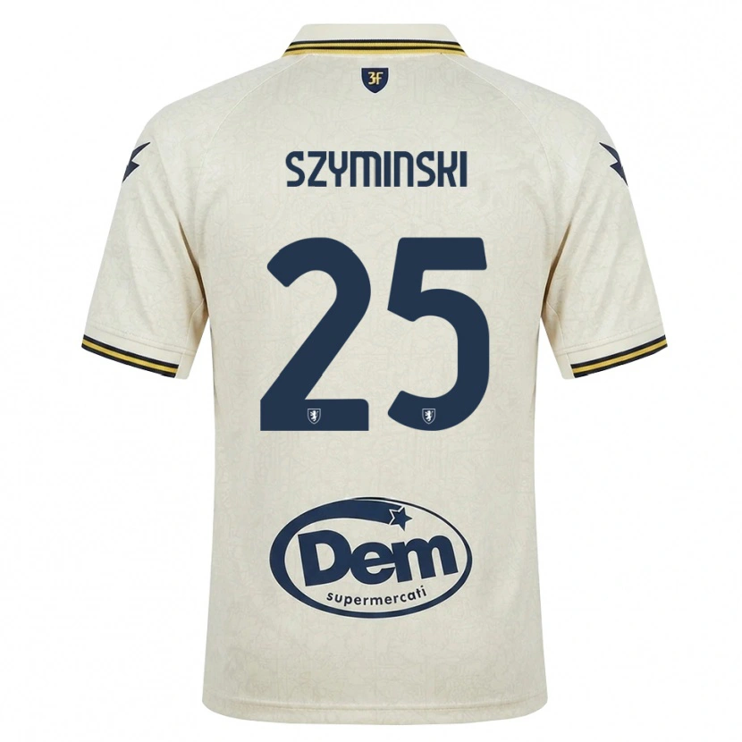 Danxen Män Przemyslaw Szyminski #25 Oldlace Gul Svart Bortatröja Matchtröjor 2026/27 Tröjor T-Tröja