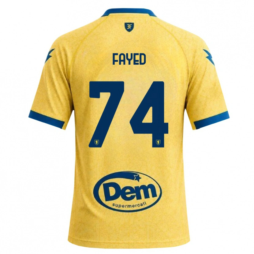Danxen Män Omar Fayed #74 Khakisvart Blå Hemmatröja Matchtröjor 2026/27 Tröjor T-Tröja
