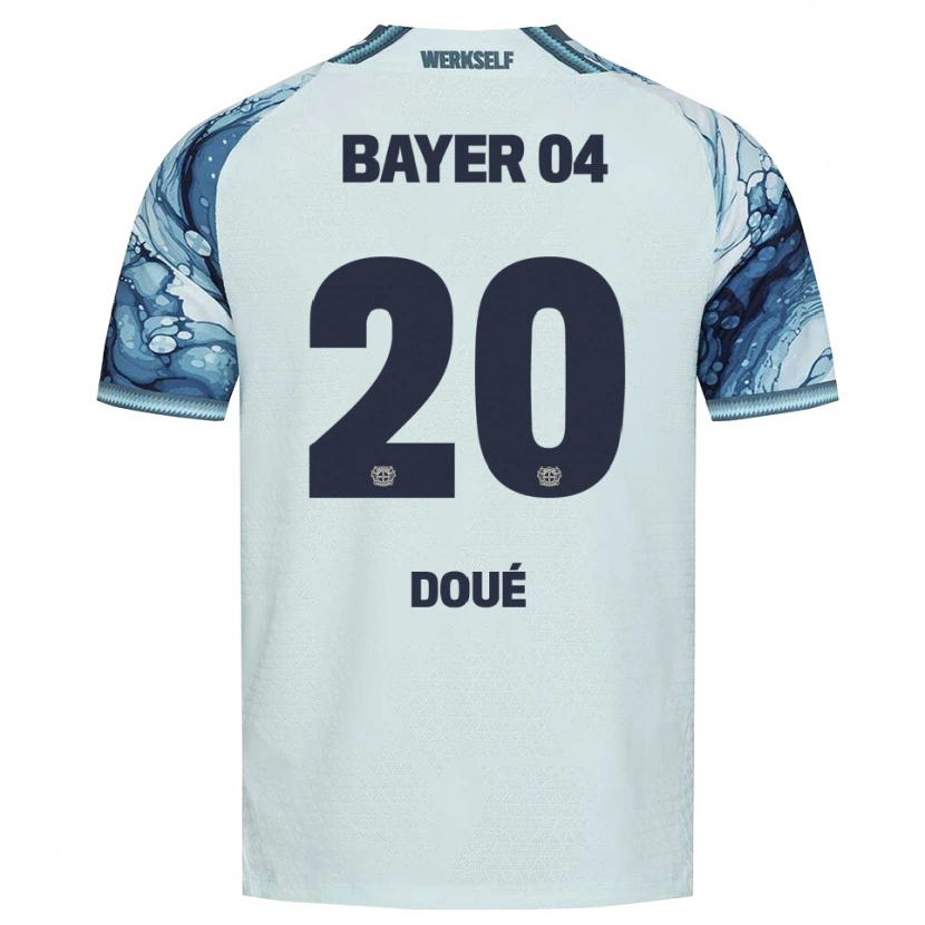 Danxen Kvinnor Guéla Doué #20 Mörkgrön Svart Bortatröja Matchtröjor 2026/27 Tröjor T-Tröja
