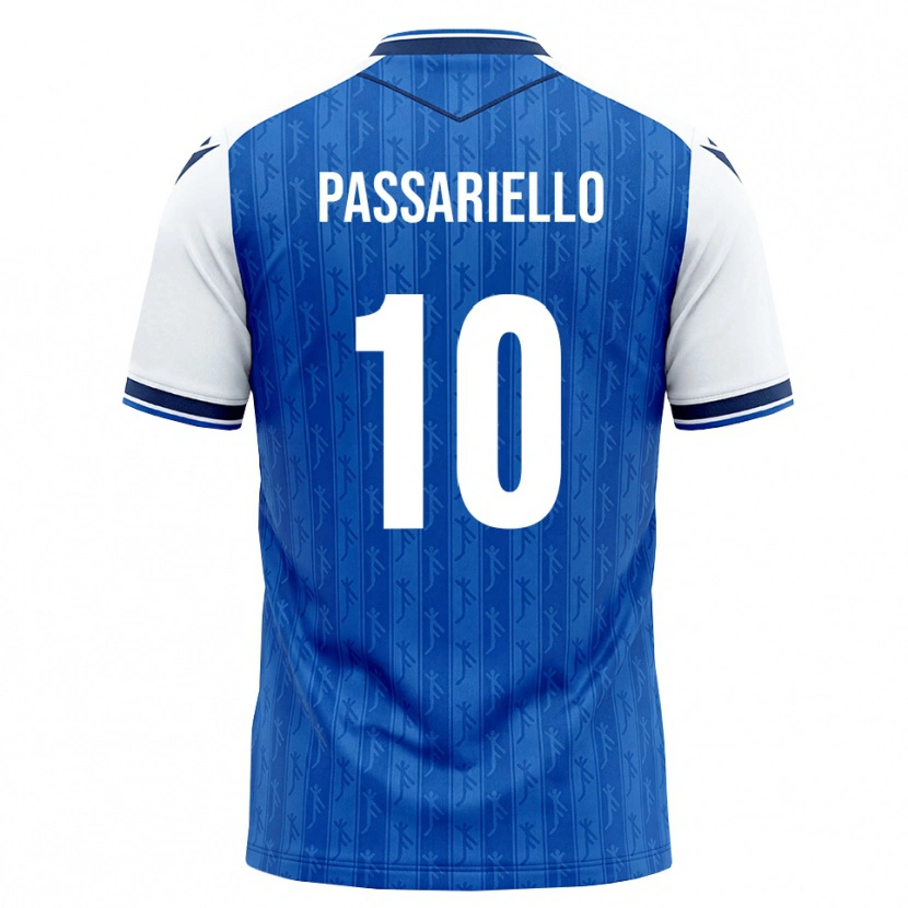 Danxen Kvinnor Samuel Passariello #10 Kunglig Blå Vit Hemmatröja Matchtröjor 2026/27 Tröjor T-Tröja