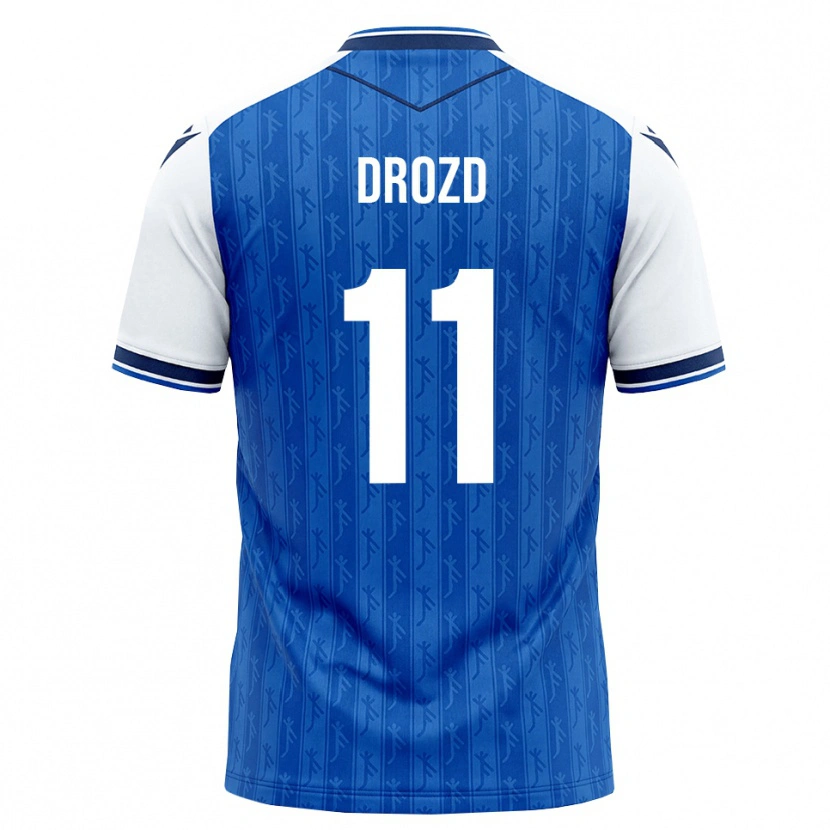 Danxen Kvinnor Nikita Drozd #11 Kunglig Blå Vit Hemmatröja Matchtröjor 2026/27 Tröjor T-Tröja