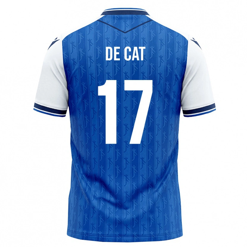 Danxen Kvinnor Nathan De Cat #17 Kunglig Blå Vit Hemmatröja Matchtröjor 2026/27 Tröjor T-Tröja