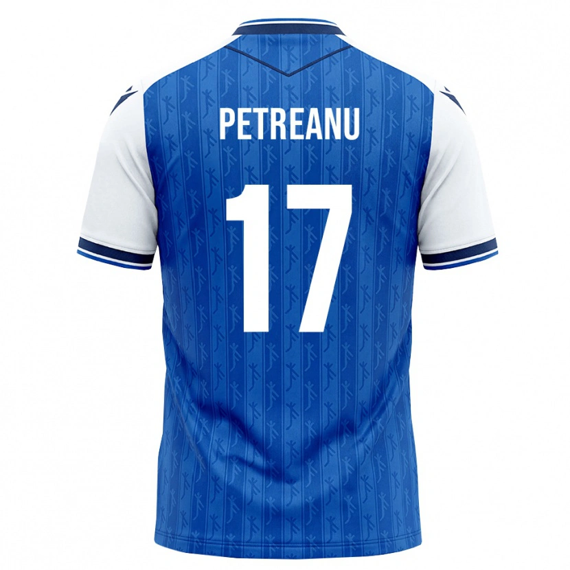 Danxen Kvinnor Vlad Petreanu #17 Kunglig Blå Vit Hemmatröja Matchtröjor 2026/27 Tröjor T-Tröja
