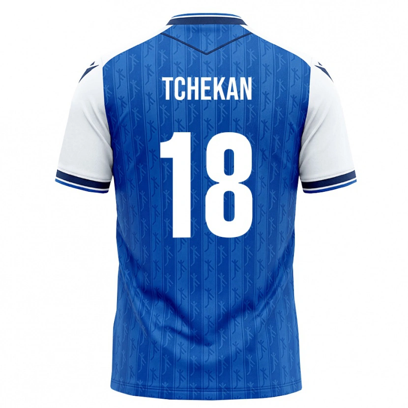 Danxen Kvinnor Ivan Tchekan #18 Kunglig Blå Vit Hemmatröja Matchtröjor 2026/27 Tröjor T-Tröja