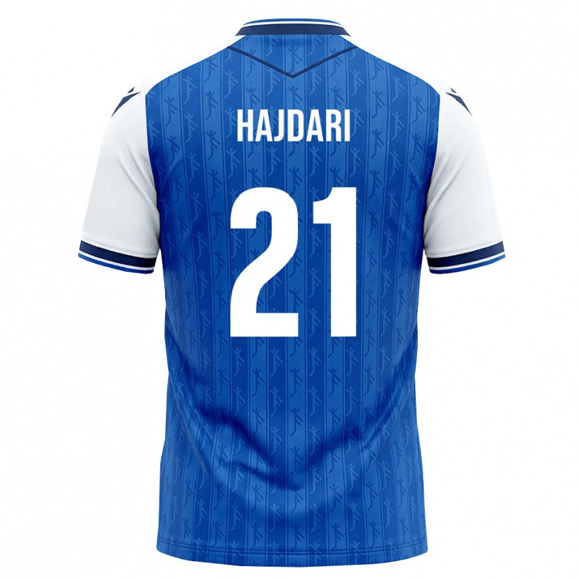 Danxen Kvinnor Albian Hajdari #21 Kunglig Blå Vit Hemmatröja Matchtröjor 2026/27 Tröjor T-Tröja