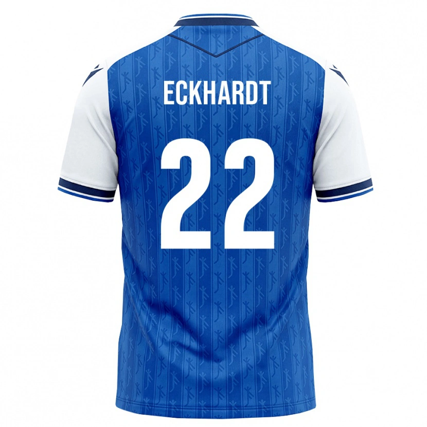 Danxen Kvinnor Aaron Eckhardt #22 Kunglig Blå Vit Hemmatröja Matchtröjor 2026/27 Tröjor T-Tröja