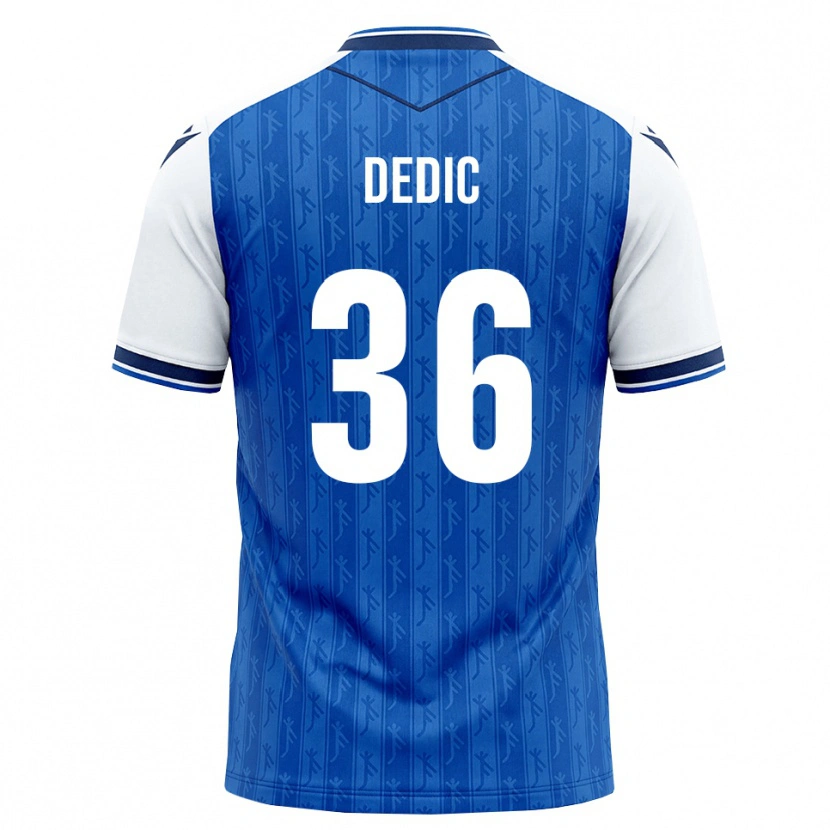 Danxen Kvinnor Jakov Dedic #36 Kunglig Blå Vit Hemmatröja Matchtröjor 2026/27 Tröjor T-Tröja