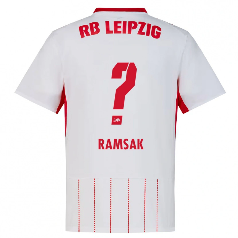 Danxen Kvinnor Robert Ramsak #0 Röd Vit Gul Hemmatröja Matchtröjor 2026/27 Tröjor T-Tröja