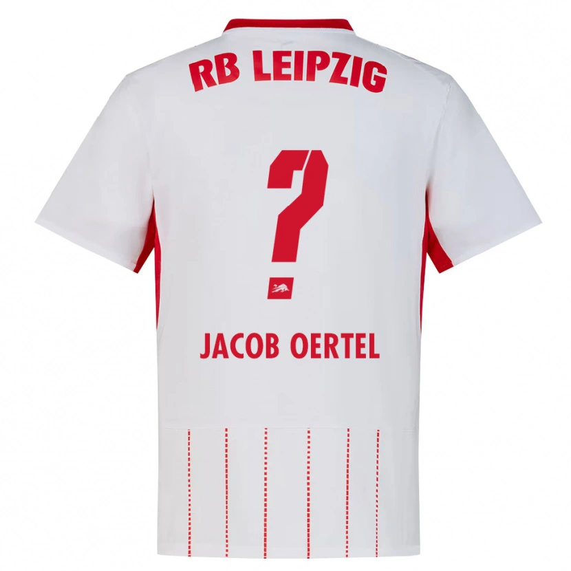 Danxen Kvinnor Paul Jacob Oertel #0 Röd Vit Gul Hemmatröja Matchtröjor 2026/27 Tröjor T-Tröja