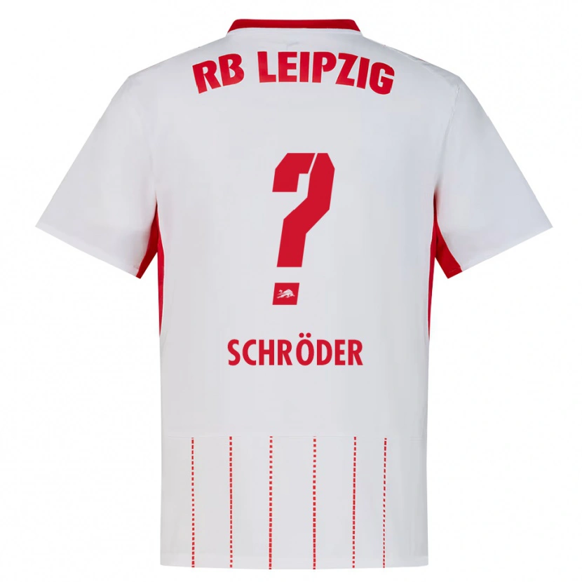 Danxen Kvinnor Levin Schröder #0 Röd Vit Gul Hemmatröja Matchtröjor 2026/27 Tröjor T-Tröja