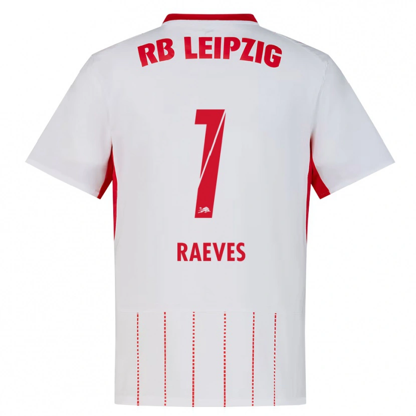 Danxen Kvinnor Dries Raeves #1 Röd Vit Gul Hemmatröja Matchtröjor 2026/27 Tröjor T-Tröja