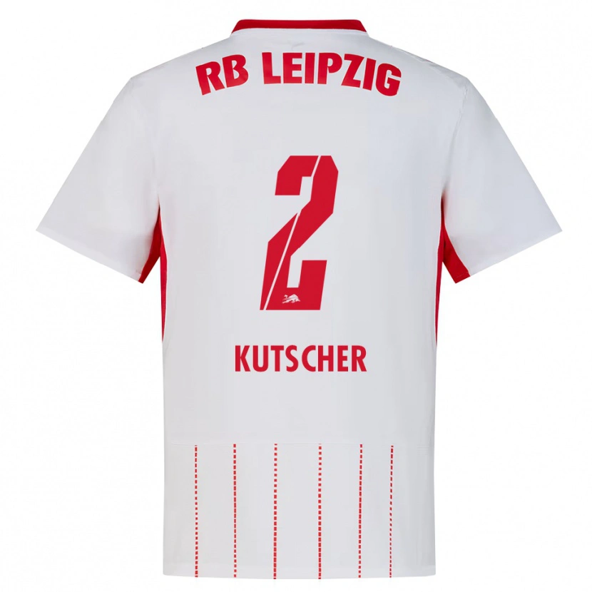 Danxen Kvinnor Matthes Kutscher #2 Röd Vit Gul Hemmatröja Matchtröjor 2026/27 Tröjor T-Tröja