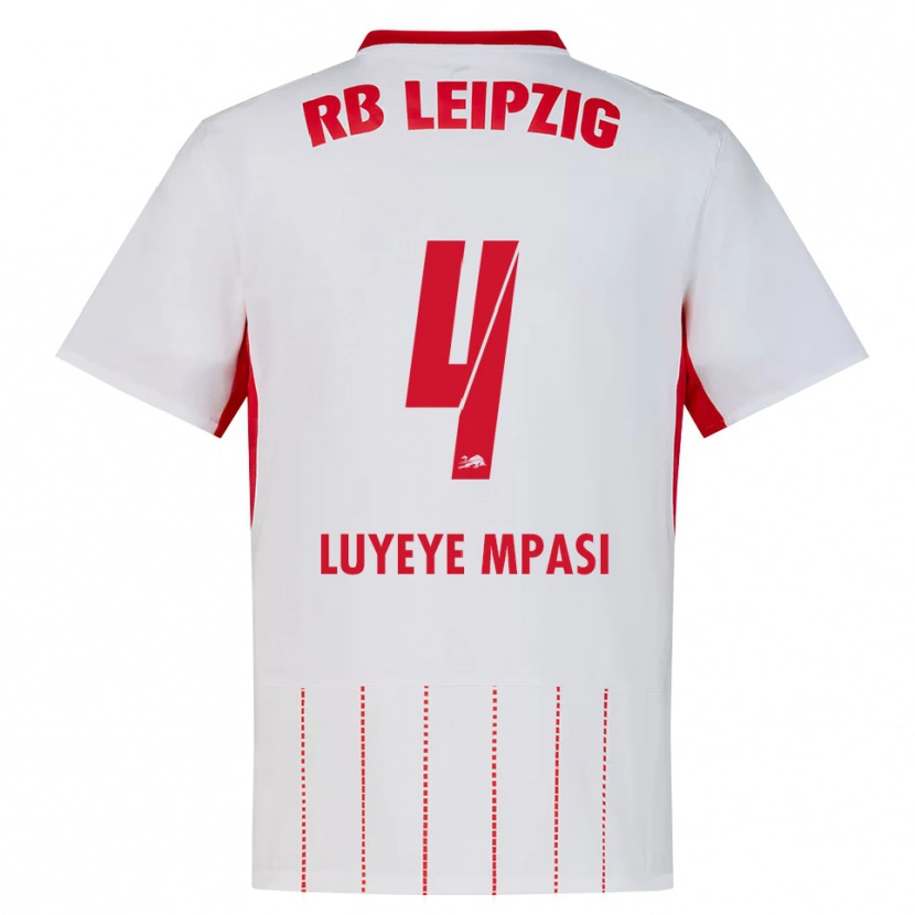 Danxen Kvinnor Seal Luyeye Mpasi #4 Röd Vit Gul Hemmatröja Matchtröjor 2026/27 Tröjor T-Tröja