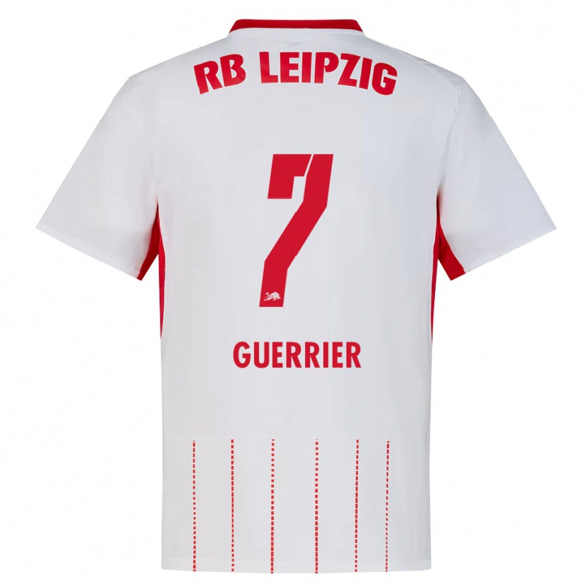 Danxen Kvinnor Oscar Guerrier #7 Röd Vit Gul Hemmatröja Matchtröjor 2026/27 Tröjor T-Tröja