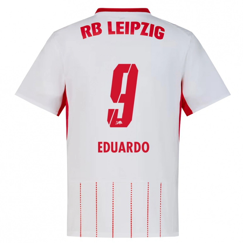 Danxen Kvinnor Yannick Eduardo #9 Röd Vit Gul Hemmatröja Matchtröjor 2026/27 Tröjor T-Tröja