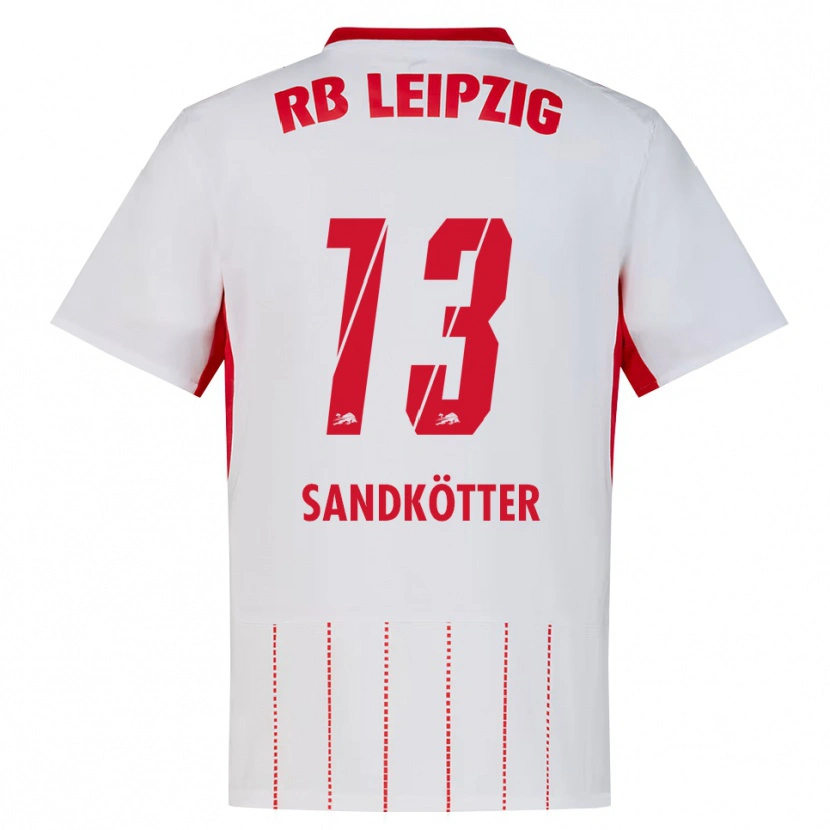 Danxen Kvinnor Constantin Sandkötter #13 Röd Vit Gul Hemmatröja Matchtröjor 2026/27 Tröjor T-Tröja