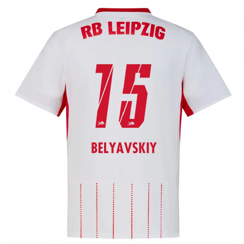 Danxen Kvinnor David Belyavskiy #15 Röd Vit Gul Hemmatröja Matchtröjor 2026/27 Tröjor T-Tröja