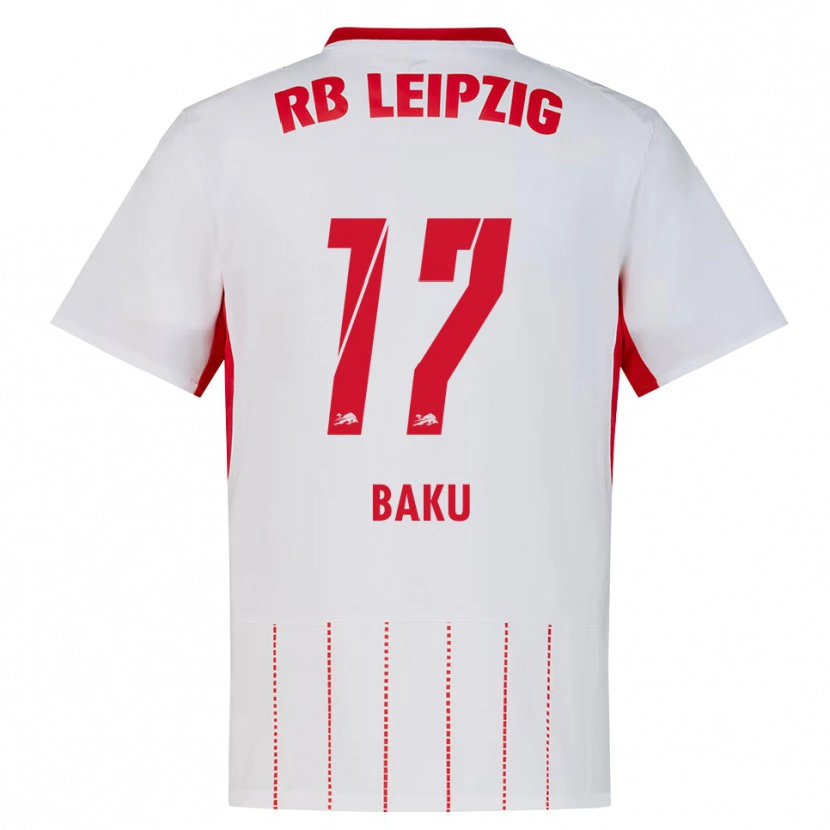 Danxen Kvinnor Ridle Baku #17 Röd Vit Gul Hemmatröja Matchtröjor 2026/27 Tröjor T-Tröja