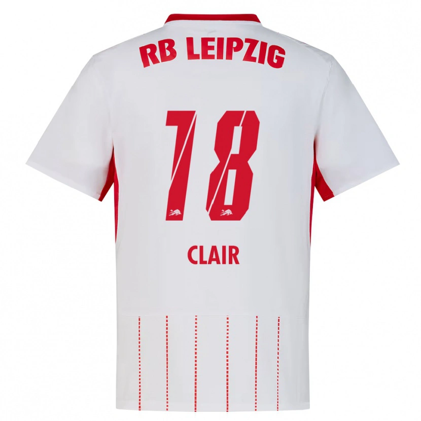 Danxen Kvinnor Vincent Clair #18 Röd Vit Gul Hemmatröja Matchtröjor 2026/27 Tröjor T-Tröja