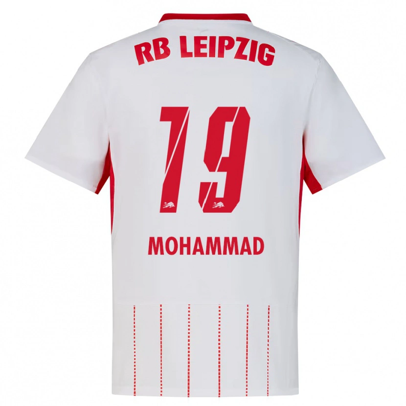 Danxen Kvinnor Sammy Mohammad #19 Röd Vit Gul Hemmatröja Matchtröjor 2026/27 Tröjor T-Tröja